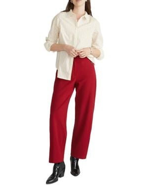 UNIVERSAL STANDARD Plus Size Madison Shirt - Red