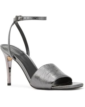 Michael Kors Elyse Heeled Sandals - Metallic