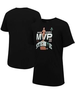 Stadium Essentials And Breanna Stewart New York Liberty 2023 Wnba Mvp T-shirt - Black