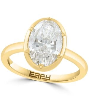 Effy Lab Grown Diamond Ring (3 Ct. T.w. - Metallic
