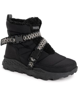 Muk Luks Wren Boot - Black