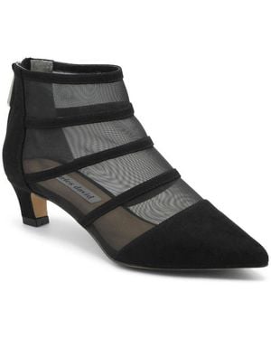Charles David Alpha Low Heel Dress Bootie - Black