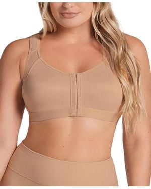Leonisa Unlined Wireless Posture Corrector Bra 11473 - Natural
