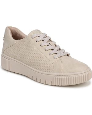 Naturalizer Turner Lace-up Round Toe Sneakers - White