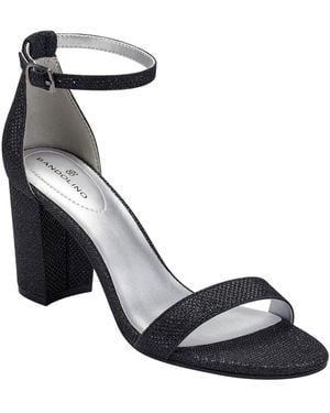 Bandolino Armory Block Heel Dress Sandals - Black