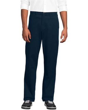 Lands' End Knockabout Classic Fit Chino Pant - Blue