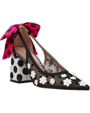 Betsey Johnson Felix Slingback Dress Pumps - Pink