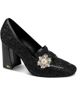 KARL LAGERFELD Savannah Slip-on Pumps - Black