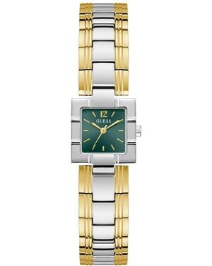 Guess Quartz Two-tone Stainless Steel Watch 21mm - Metallic