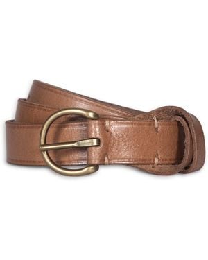 Frye 25mm Leather Belt - Brown