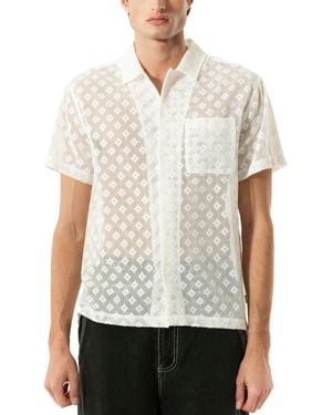 Wesc Mesh Camper Shirt - White