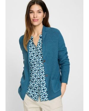 Olsen Sweater Blazer Cardigan - Blue