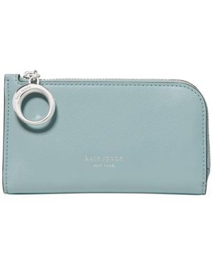 Kate Spade Slim Halo Bifold Small Wallet - Blue