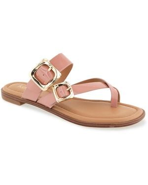 Kensie Riri Flat Sandal - Pink