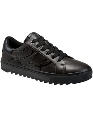 KARL LAGERFELD Matheo Round-toe Sneakers - Black