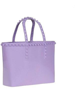 Carmen Sol Grazia Tote - Purple