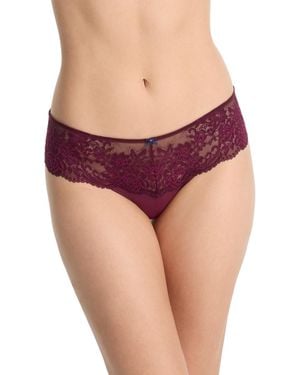 Skarlett Blue Captivate Lace Bikini - Red