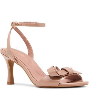 Anne Klein Jeane Round Toe Dress Sandals - Pink