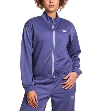 Reebok Tricot Full-zip Logo Jacket - Blue