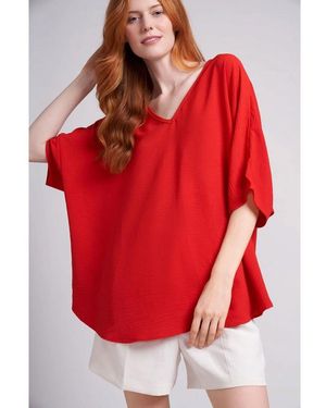Caldwell Collection Claire Top - Red
