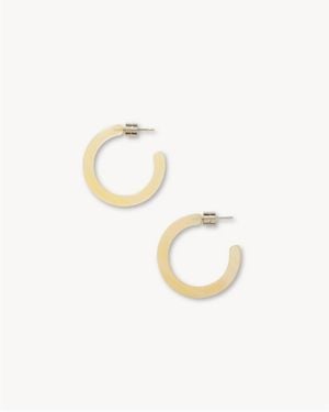 Machete Mini Hoops - White