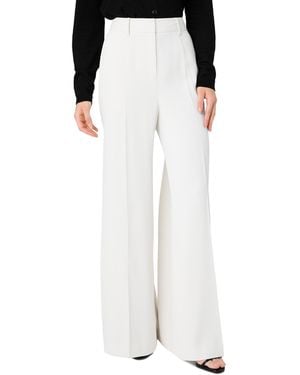 French Connection Harry High-waist Wide-leg Pants - White