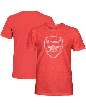 1863fc Arsenal Mono Badge Vintage Tri-blend T-shirt - Red