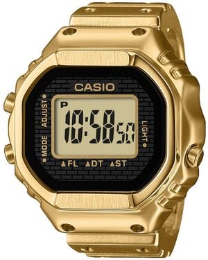 G-Shock Digital -tone Stainless Steel Ring Watch - Metallic