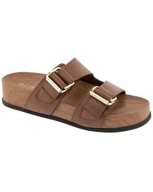 BCBGMAXAZRIA Sanzia Footbed Sandal - Brown