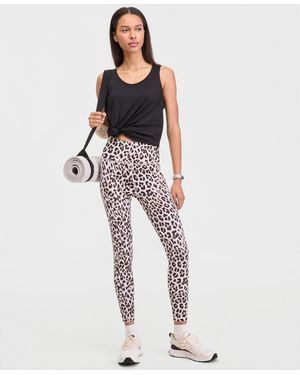 ID Ideology Cheetah-print 7/8 Compression leggings - White