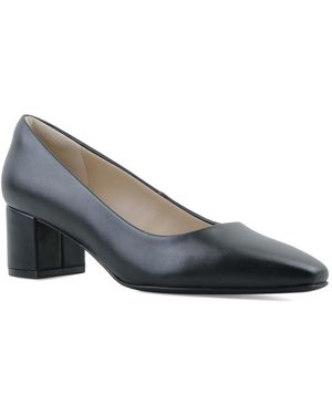 Giani Bernini Reagann Block Heel Pumps - Blue