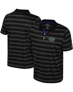 Colosseum Athletics Florida Gators Milk Steak Polo Shirt - Black