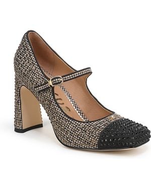 Circus by Sam Edelman Elora Glitz Blade-heel Mary-jane Pumps - Brown