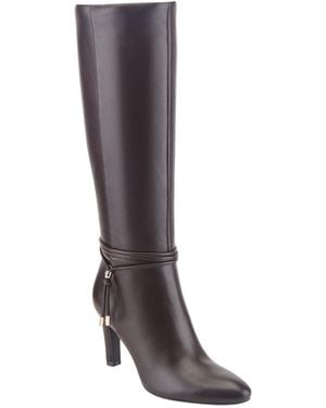 Bandolino Bayley Stiletto Tall Dress Boots - Brown