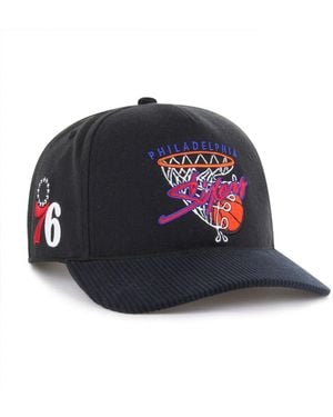 '47 Philadelphia 76ers Nothing But Net Hitch Adjustable Hat - Blue