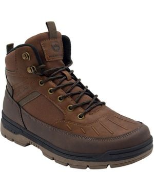 Polar Range Huson Lace-up Boots - Brown
