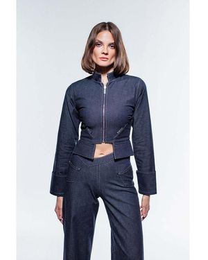Jendue Noble Denim Jacket - Blue