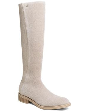 VIVAIA Square Toe Knee-high Boots - White
