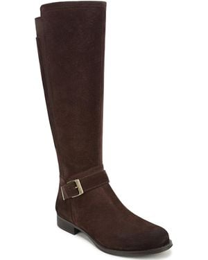 Naturalizer Juno Zipper Tall Boots - Brown