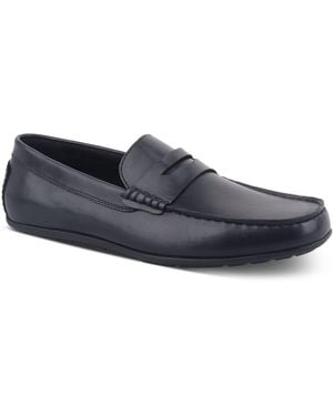 Alfani Masonn Slip-on Penny Driving Loafers - Blue