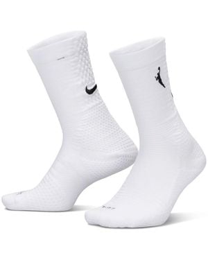 Nike And Wnba Unicorn Dri-fit Adv Cushioned Crew Socks - White