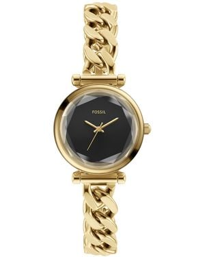 Fossil Carlie Three-hand Stainless Steel Watch - Metallic