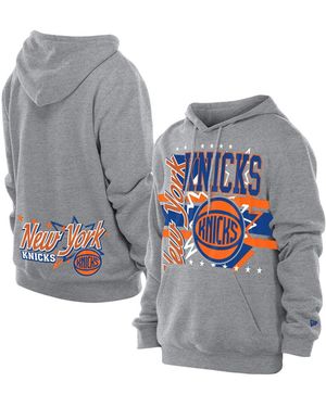 KTZ New York Knicks Injection Sport Classics Hoodie - Gray