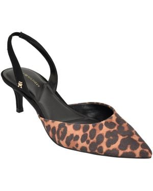 Tommy Hilfiger Tanna Slingback Dress Pumps - Metallic