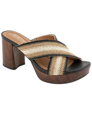Kenneth Cole Reeva Platform Sandals - Brown