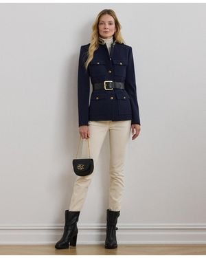 Ralph Lauren High-rise Straight Ankle Jeans - Natural