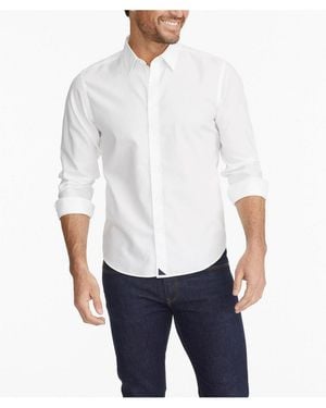 UNTUCKit Slim Fit Wrinkle-free Las Cases Button Up Shirt - White
