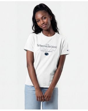Champion Penn State Nittany Lions Crewneck T-shirt - White