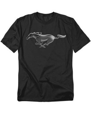 Mustang Logovision Ford Modern T-shirt - Black