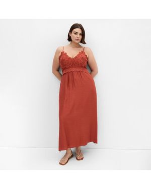 City Chic Plus Size Martina Maxi Dress - Red